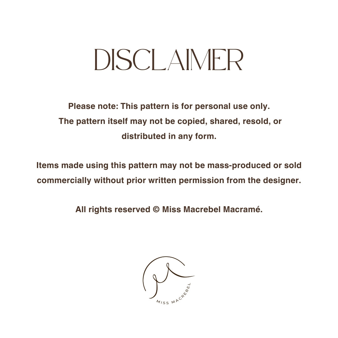 Koma Bag – Mindful Macramé Pattern Guide & Video Tutorial + BONUS: free lining tutorial