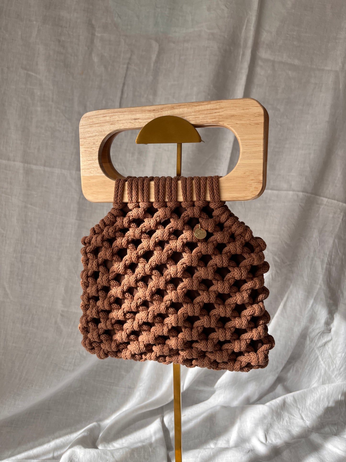 The Koma Bag – Handmade Macramé Bag with Inner Lining