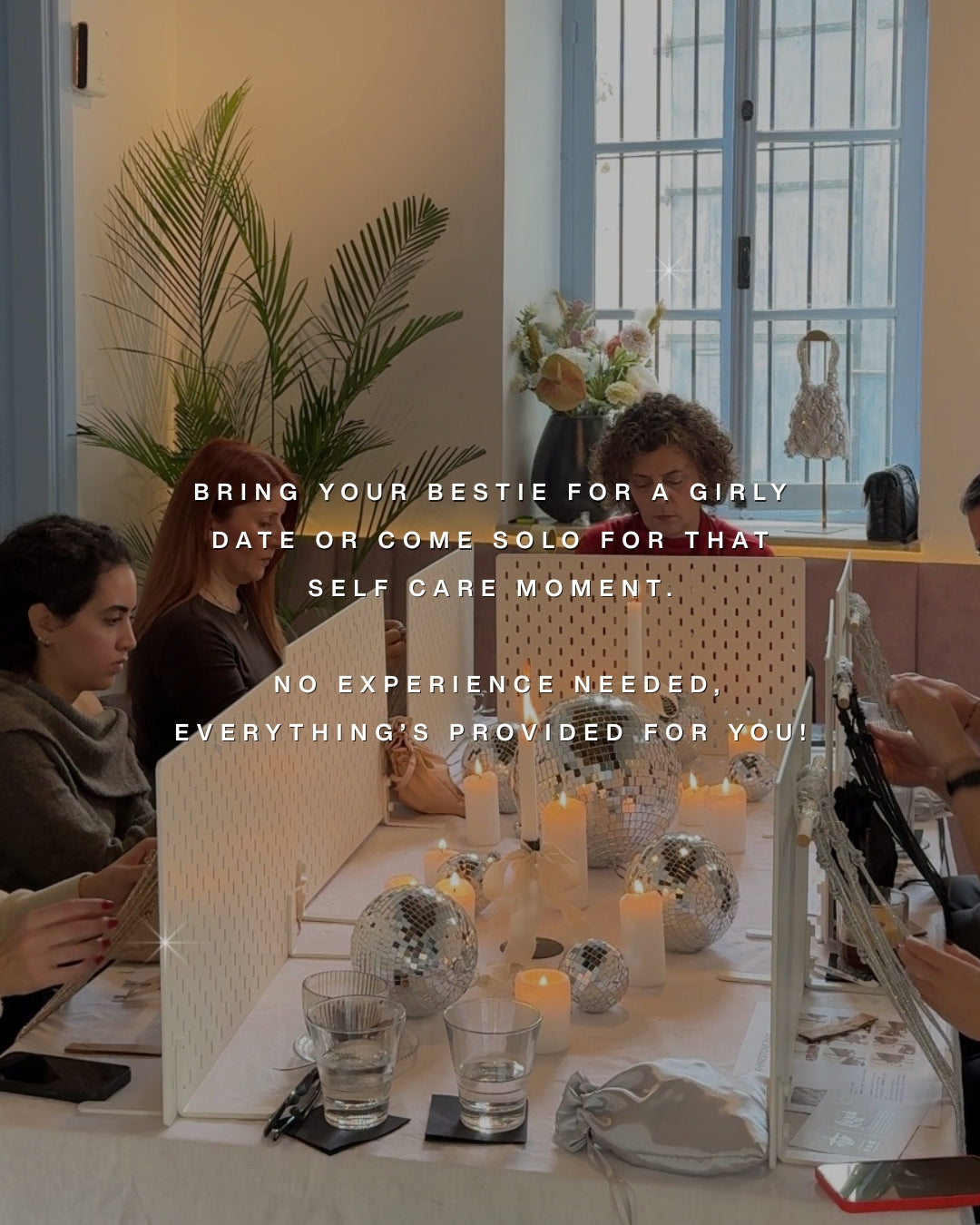 Sparkly Macramé Evening Bag Workshop · VOL. 3 | Jan 25th | Craft & Brunch Edition