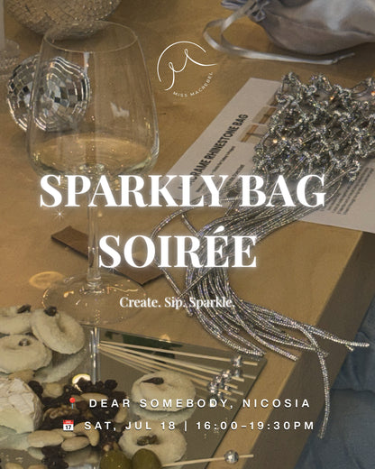 SPARKLY BAG SOIRÉE | July 18 | Create. Sip. Sparkle.