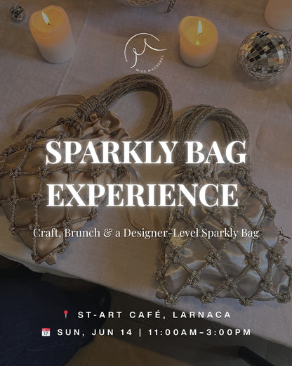 Sparkly Bag Experience | June 14 | Craft, Brunch & A Designer-Level Sparkly Bag
