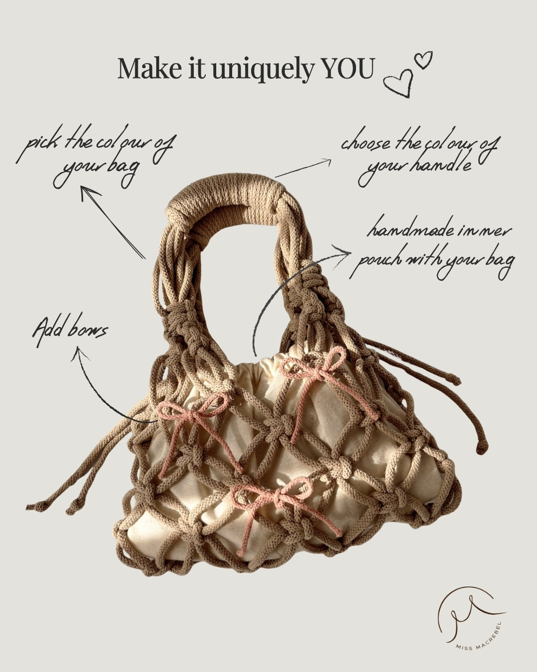 Macramé Handbag Workshop - Oct 11