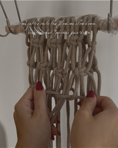 Macramé Handbag Workshop - Oct 11