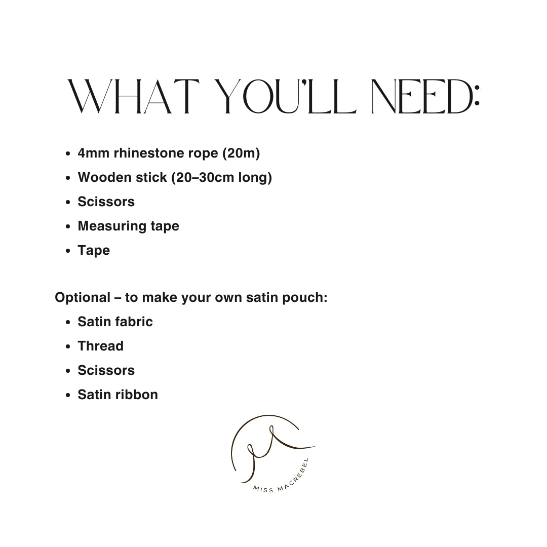 Marilyn Bag - Sparkly Bag –  Mindful Macramé Pattern & Video Tutorial