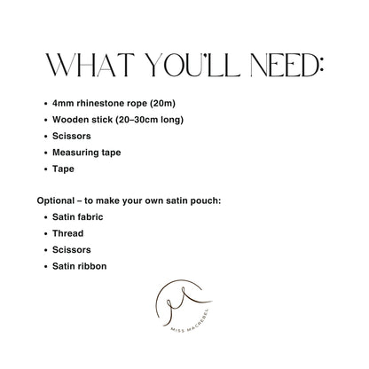 Marilyn Bag - Sparkly Bag –  Mindful Macramé Pattern & Video Tutorial