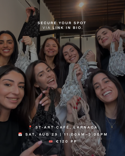 SPARKLY BAG EXPERIENCE - LARNACA - AUG 29 ✨